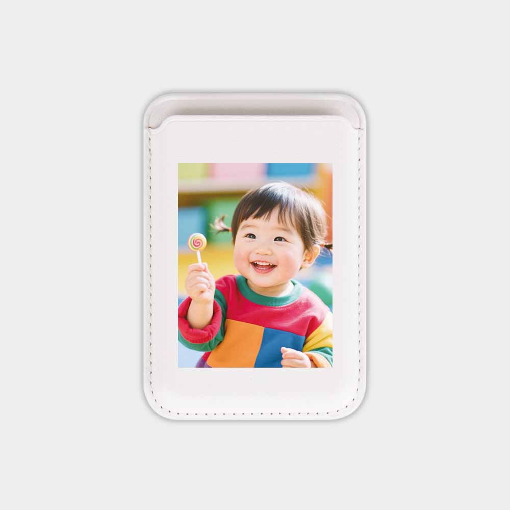 우리 아이 커스텀 카드지갑 · 심플풀포토 상세 안내