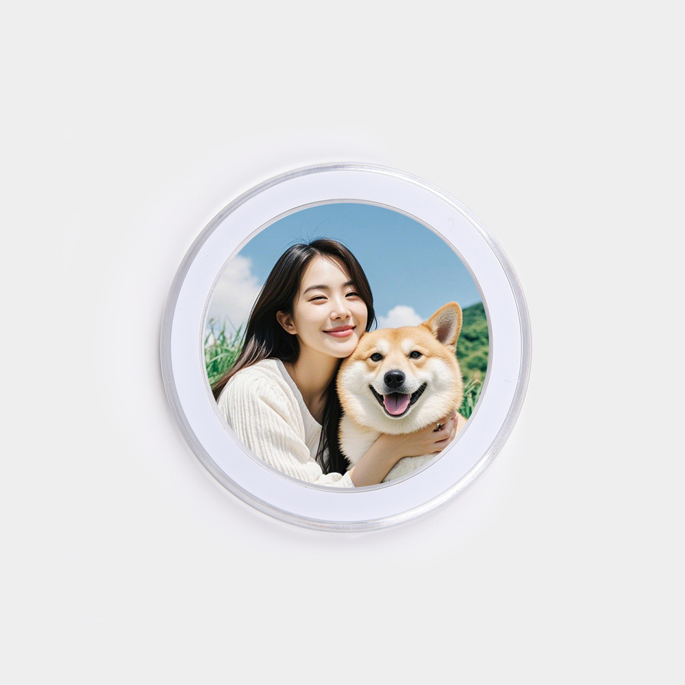 강아지 커스텀 그립톡 · 풀포토 상세 안내